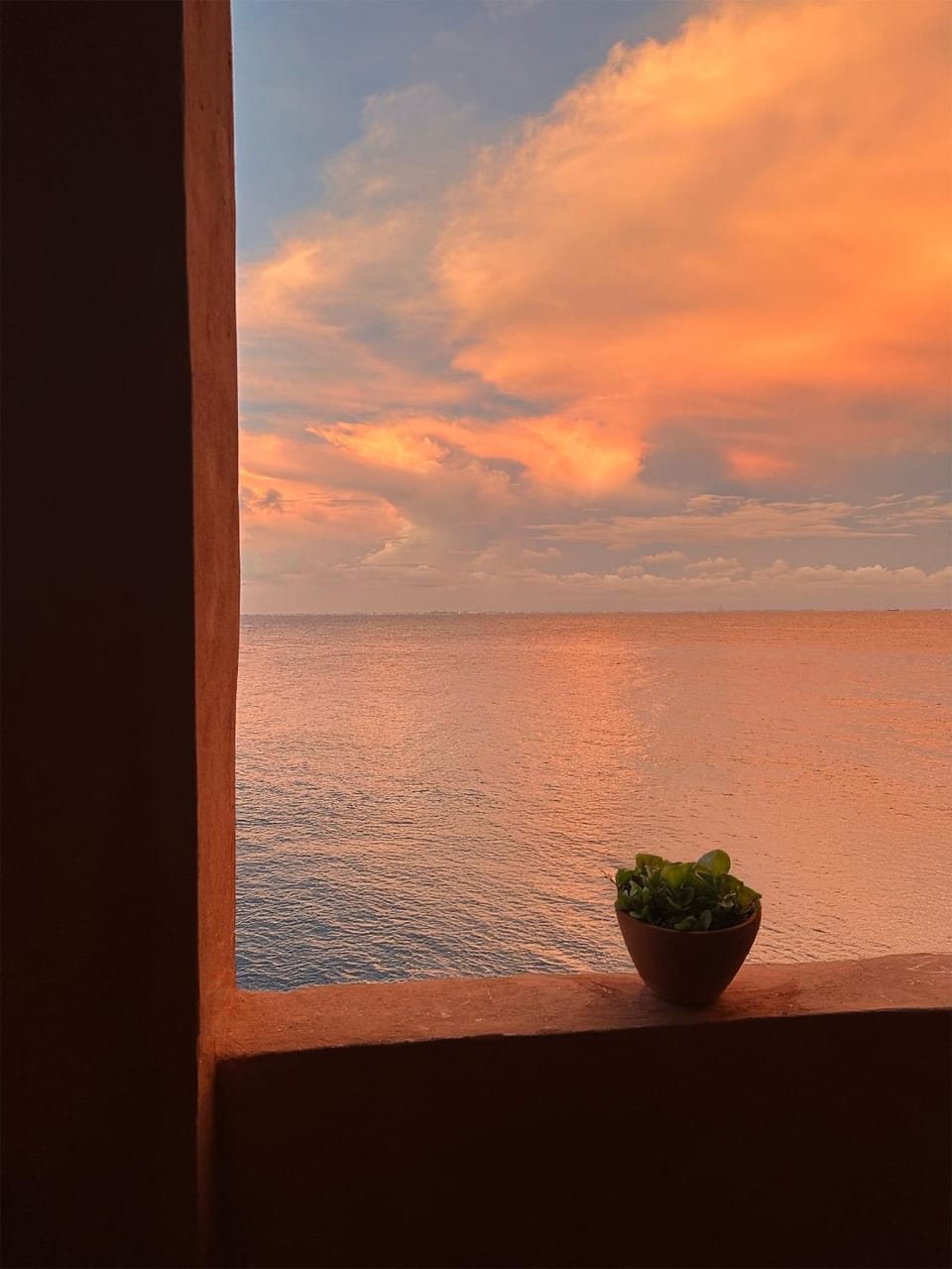 Sea view, Sunset