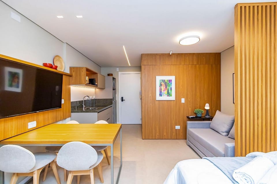 Studio Premium p/ 4 pessoas no All Batel - BAT1816 Apartment in Curitiba