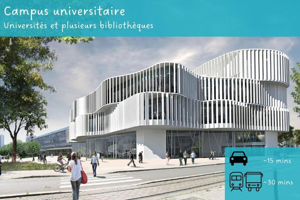 New Le Chouch'heim F1 27 m2 Renovated 2025 clim tv internet Apartment in Strasbourg