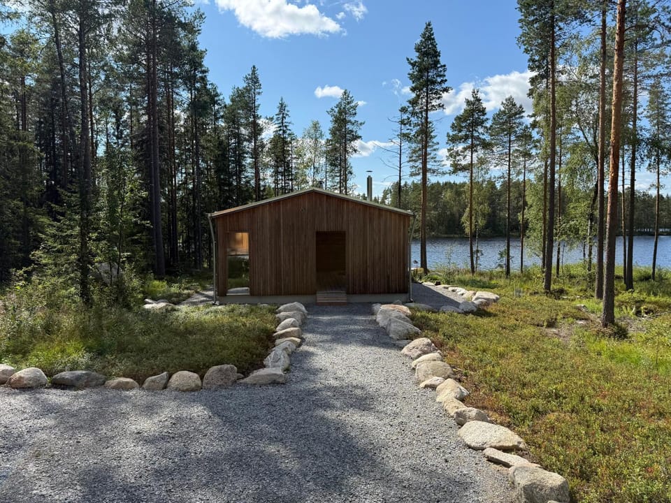 Property building, Day, Natural landscape, Lake view