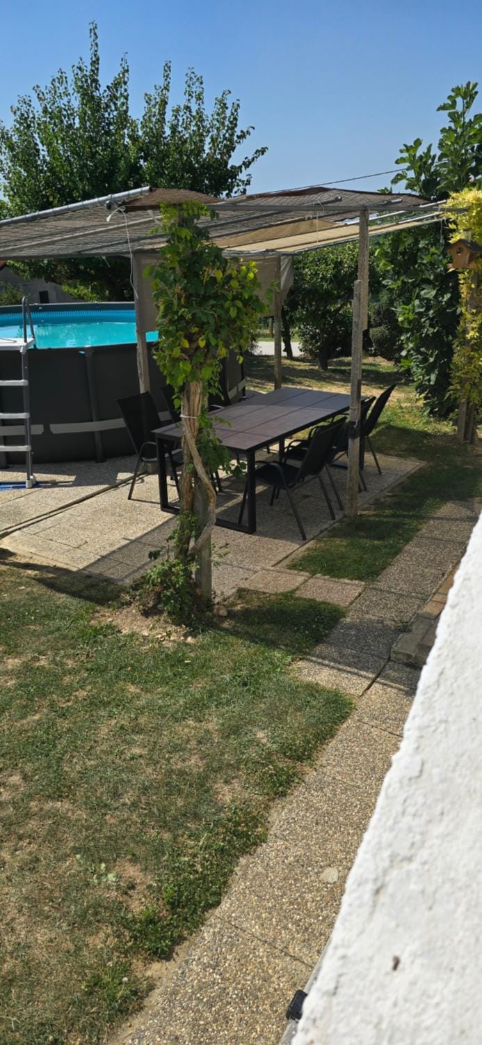 Property building, Day, Garden, Swimming pool