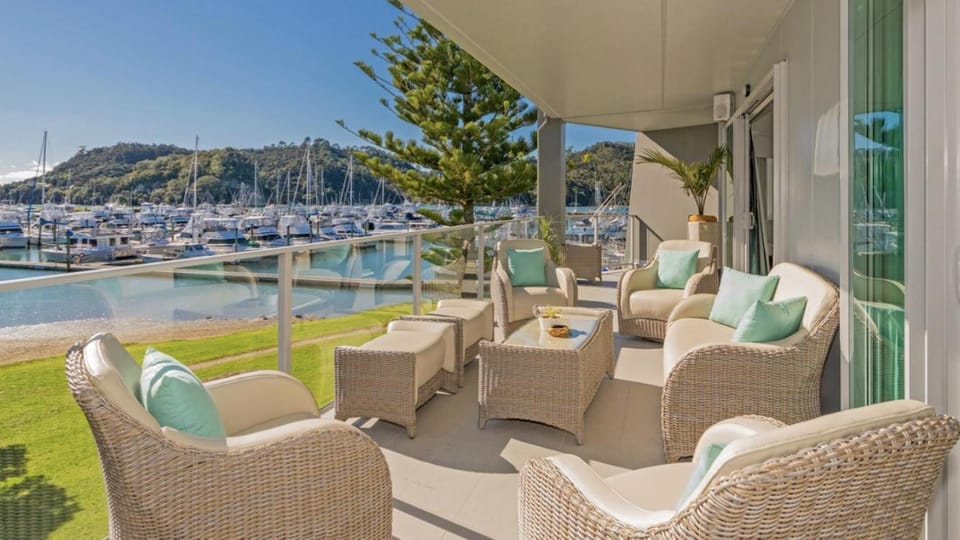the Marina Suite Apartment in Whitianga