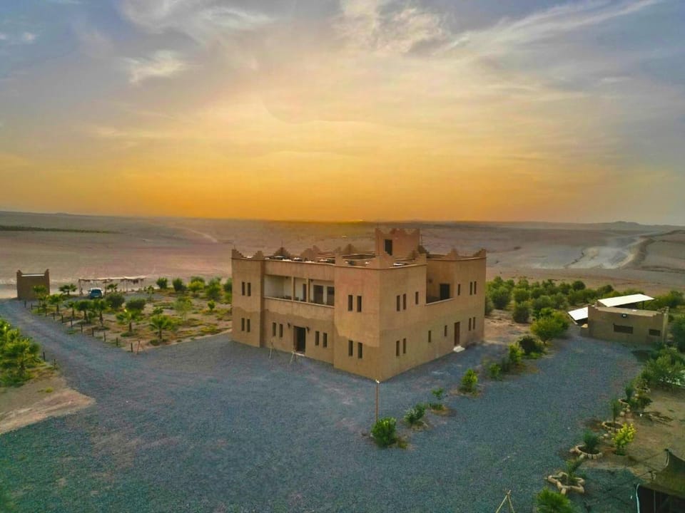 Property building, Natural landscape, Sunset
