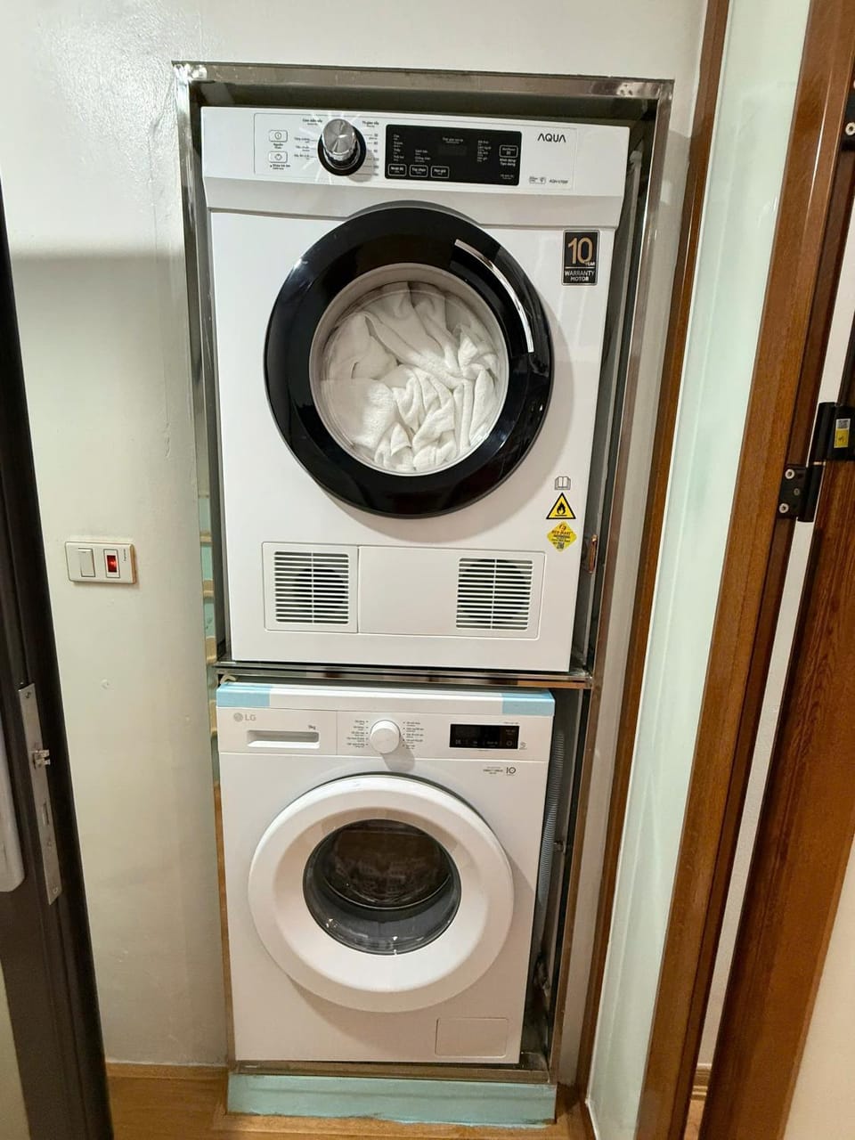 washing machine, dryer