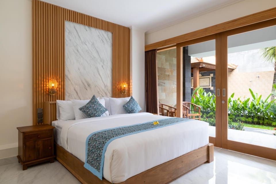 Bedroom, Garden view