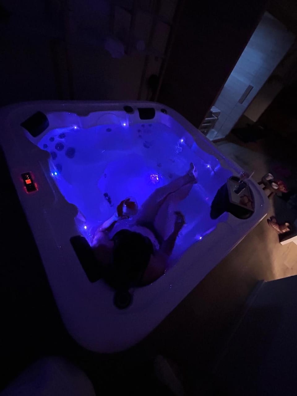 Night, Hot Tub