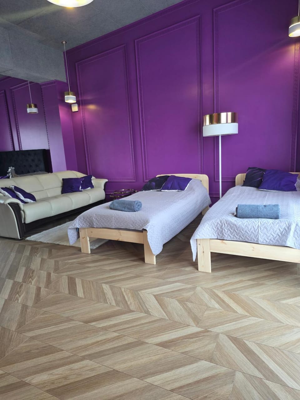 Vinetas Apartments Nr5 Purple dream Apartment in Latvia