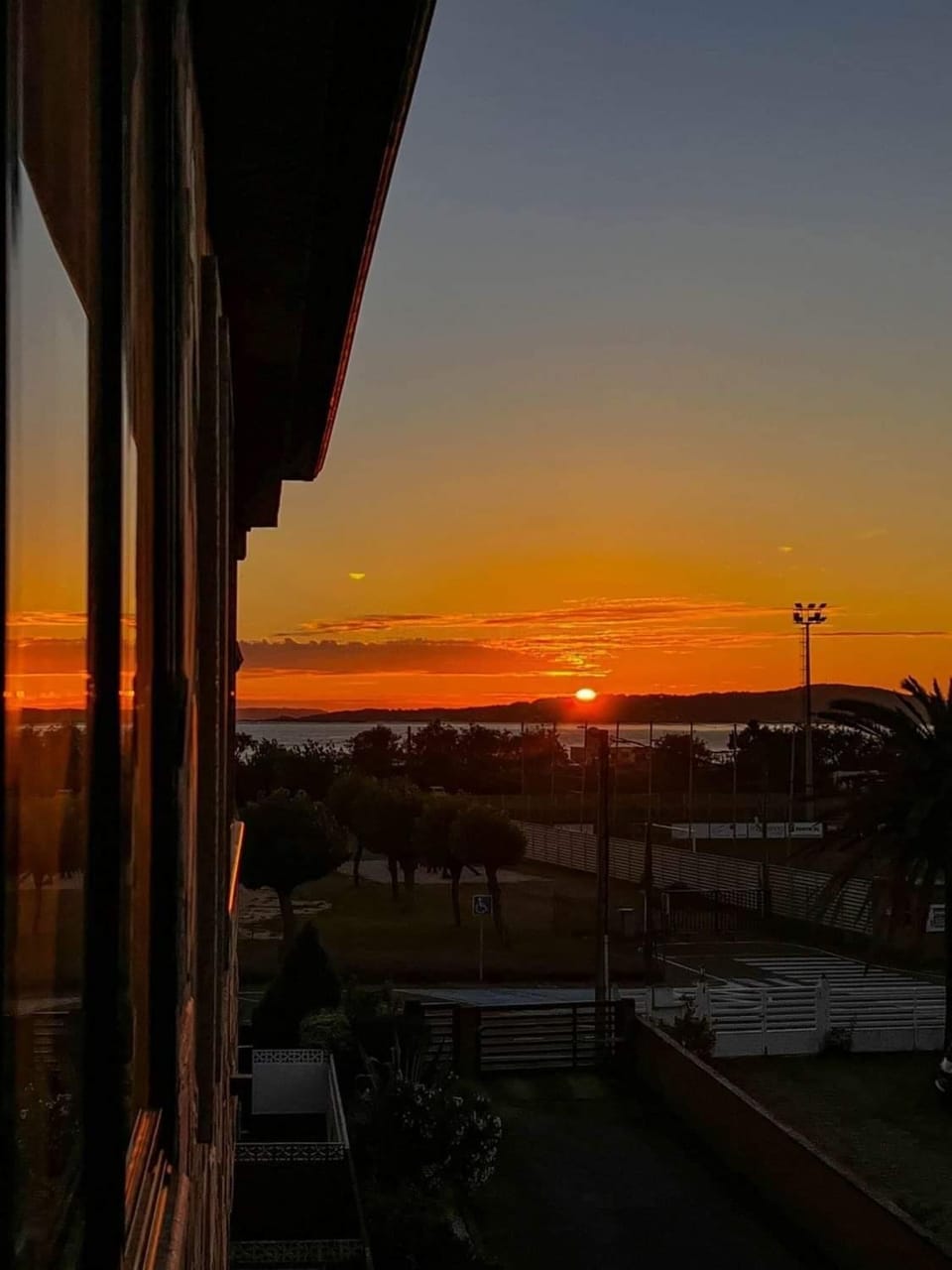 Natural landscape, Sea view, Sunset