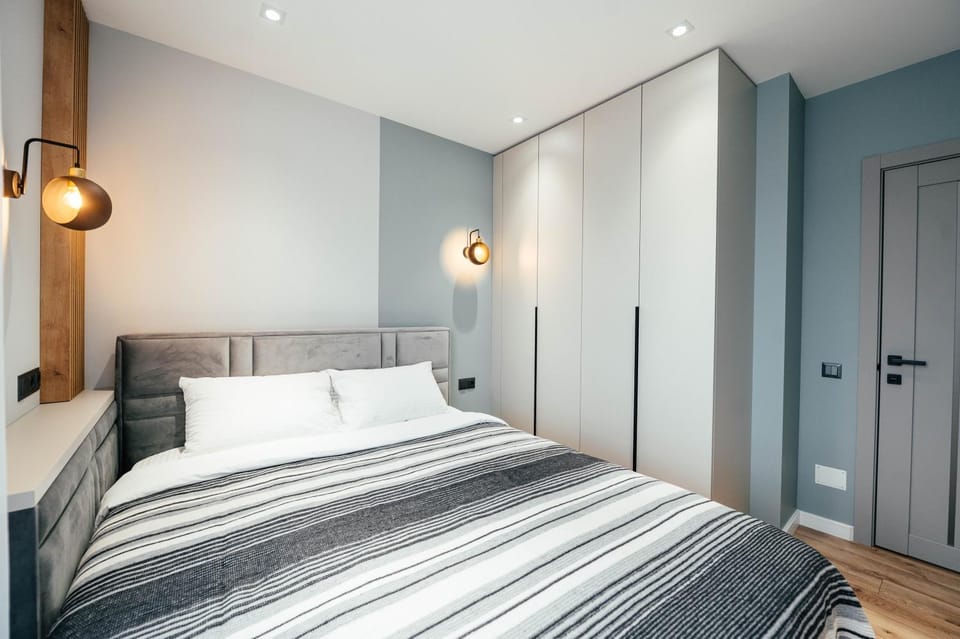 Bed, Bedroom, wardrobe