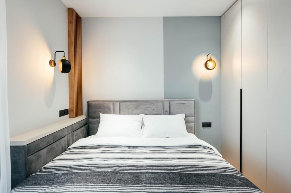 Bed, Bedroom, wardrobe
