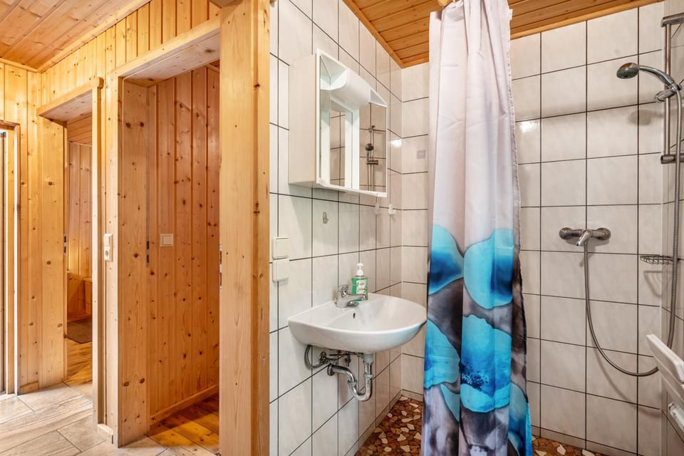 Bathroom, Living room