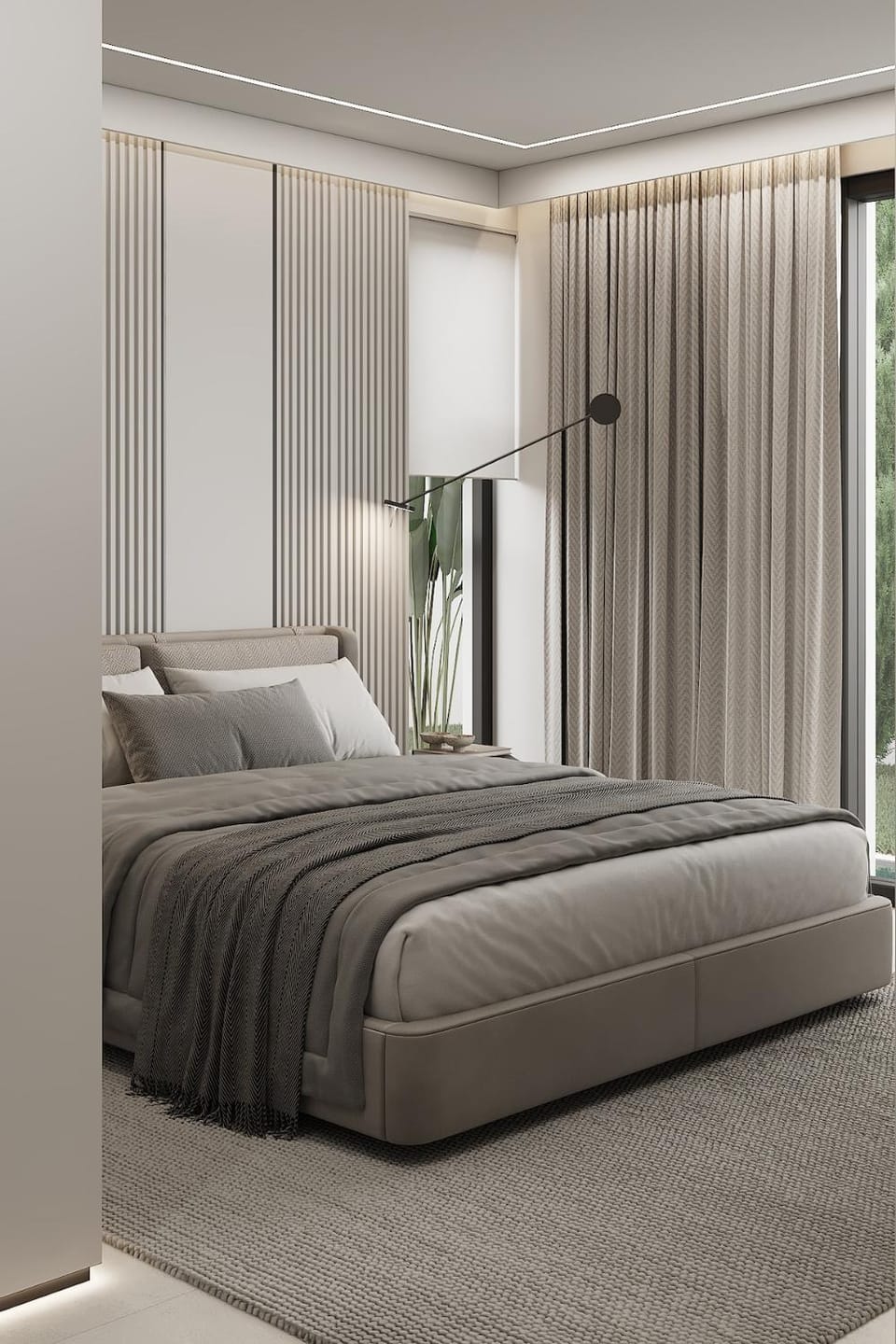 Bed, Photo of the whole room, Bedroom