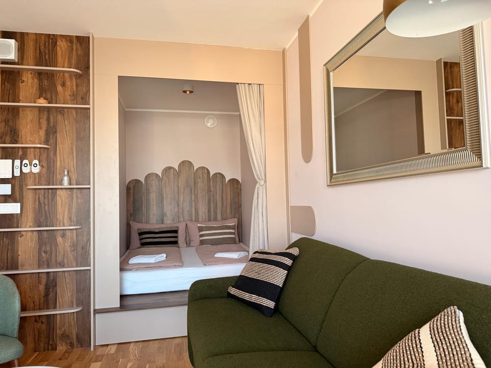 Living room, Seating area, Bedroom