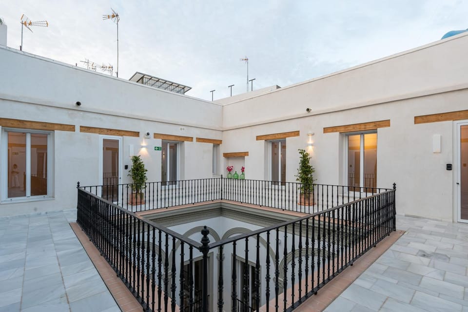 Property building, Patio