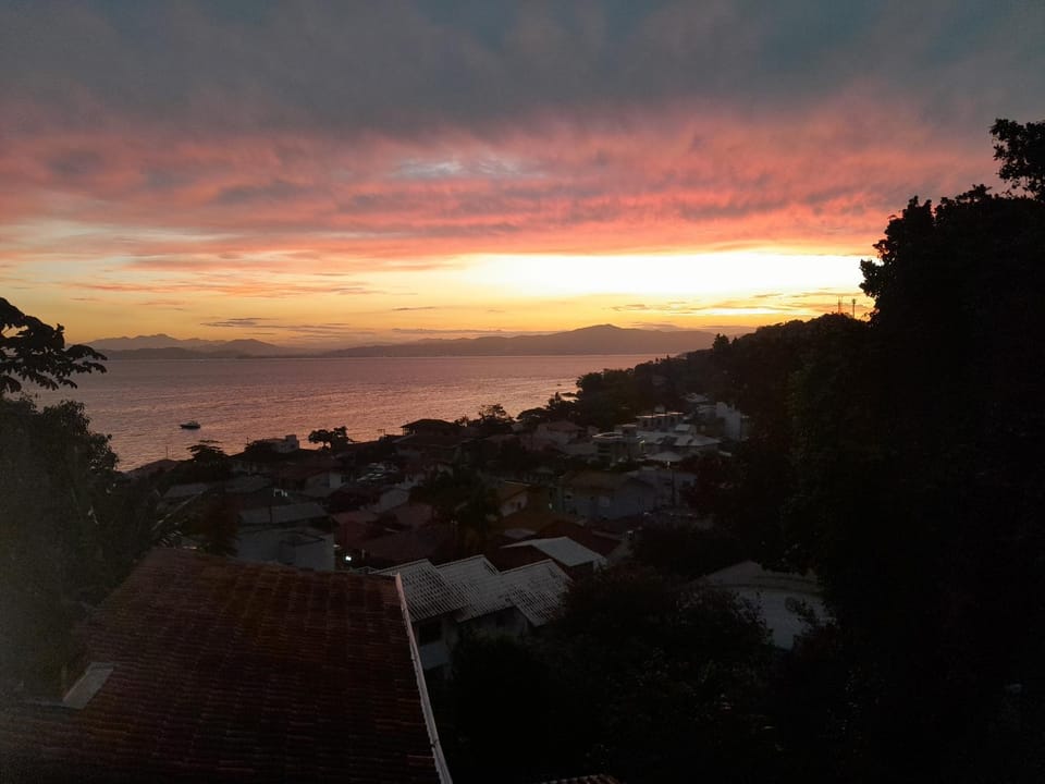 Natural landscape, Sea view, Sunset