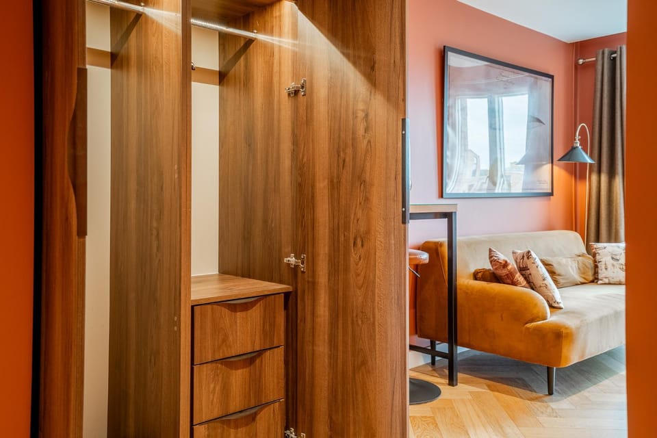 Living room, wardrobe