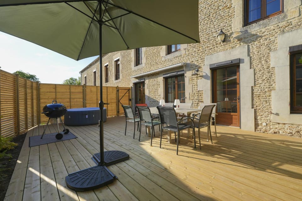 Gîte Val ès Dunes 4 à 6 pers jacuzzi terrasse House in Normandy