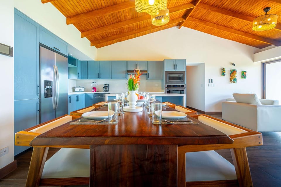 NEW-Gated-Panoramic sunset ocean view-pool-4 suite House in Puntarenas Province