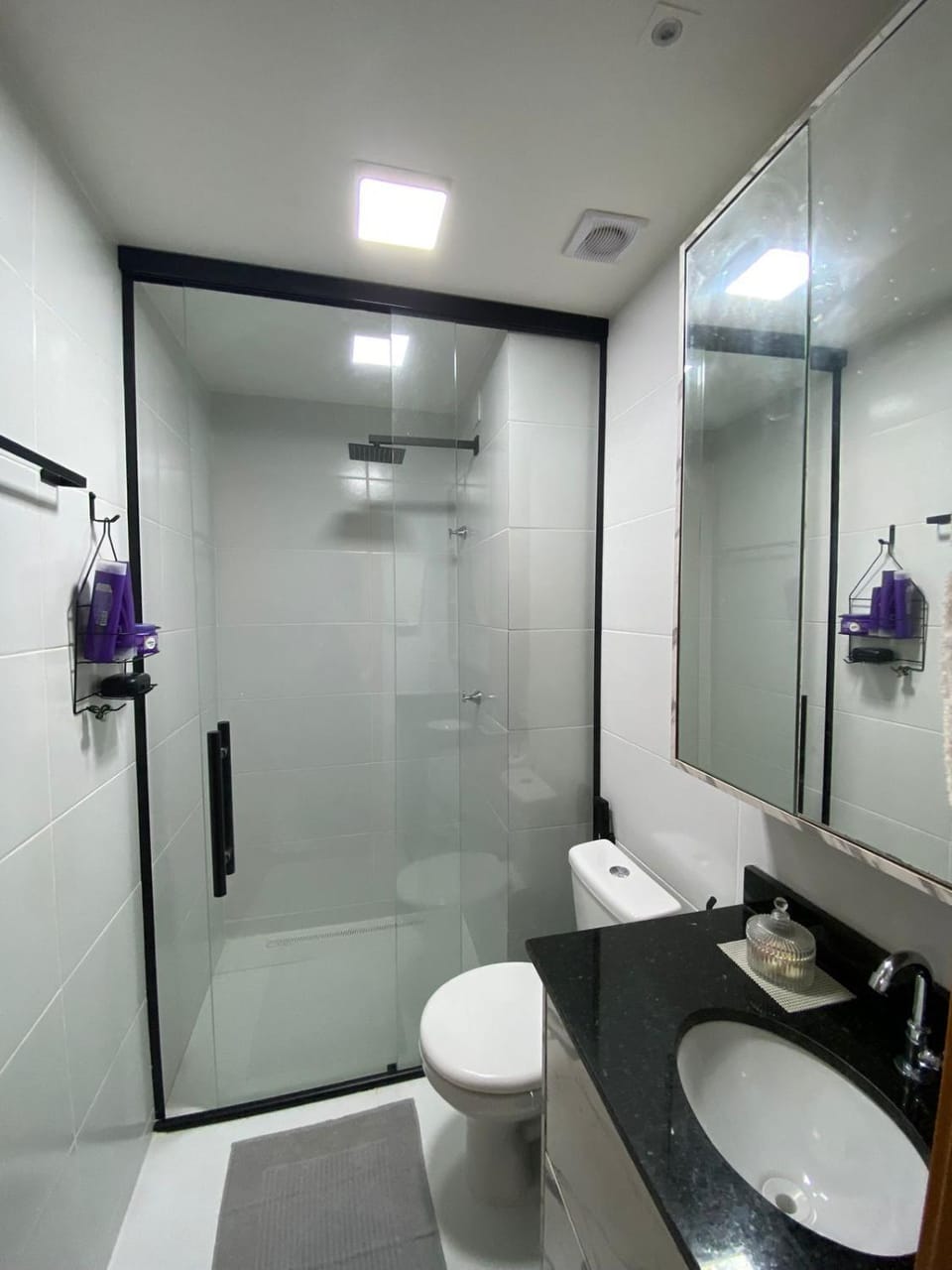 Shower, Toilet, towels