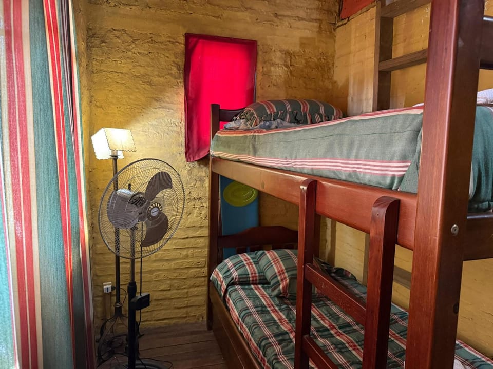 Photo of the whole room, bunk bed