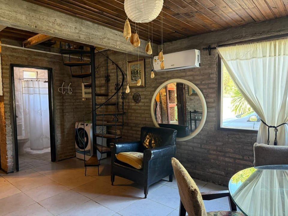 Living room, washing machine, air conditioner