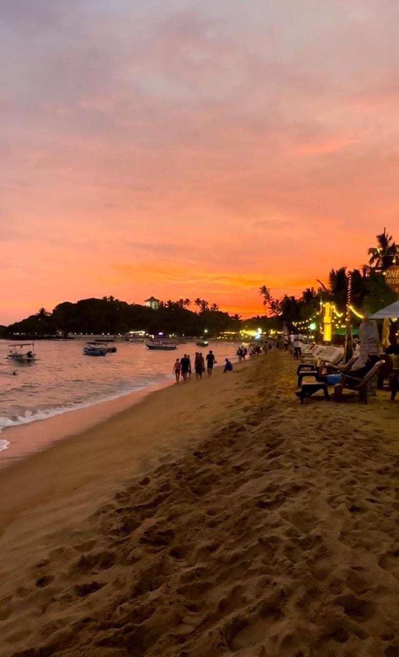 Nearby landmark, Natural landscape, Beach, Sunset