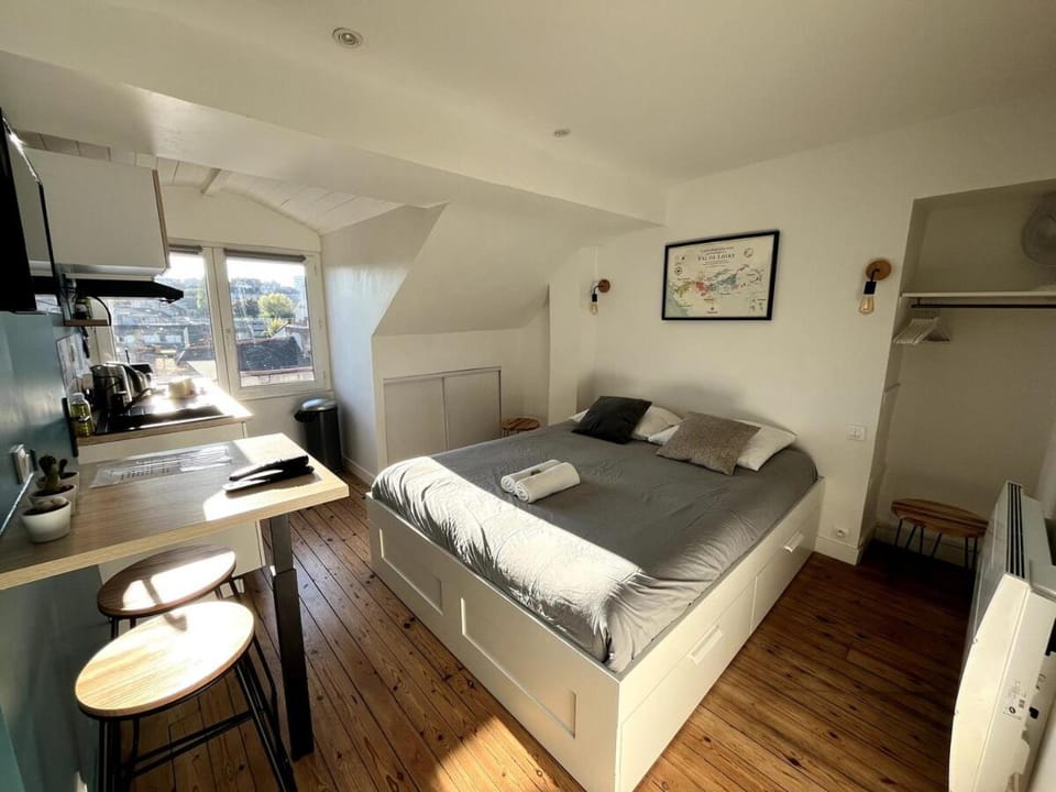 Beautiful Studio for 2 people, TV, Wifi Apartment in Nantes