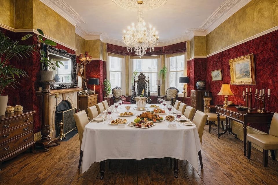 Seating area, Dining area, Food, Sea view, fireplace, VIP