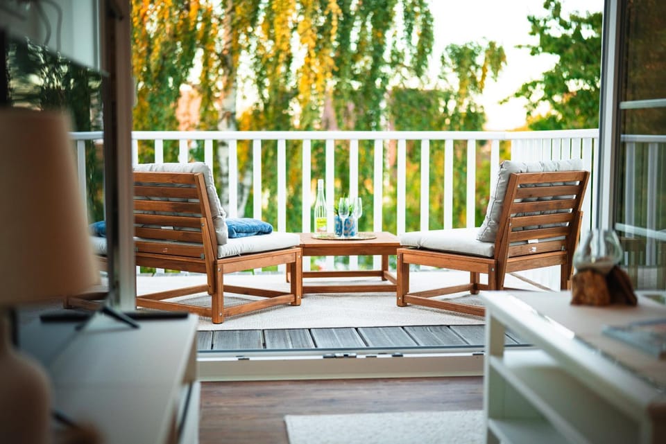 View (from property/room), Balcony/Terrace, Seating area