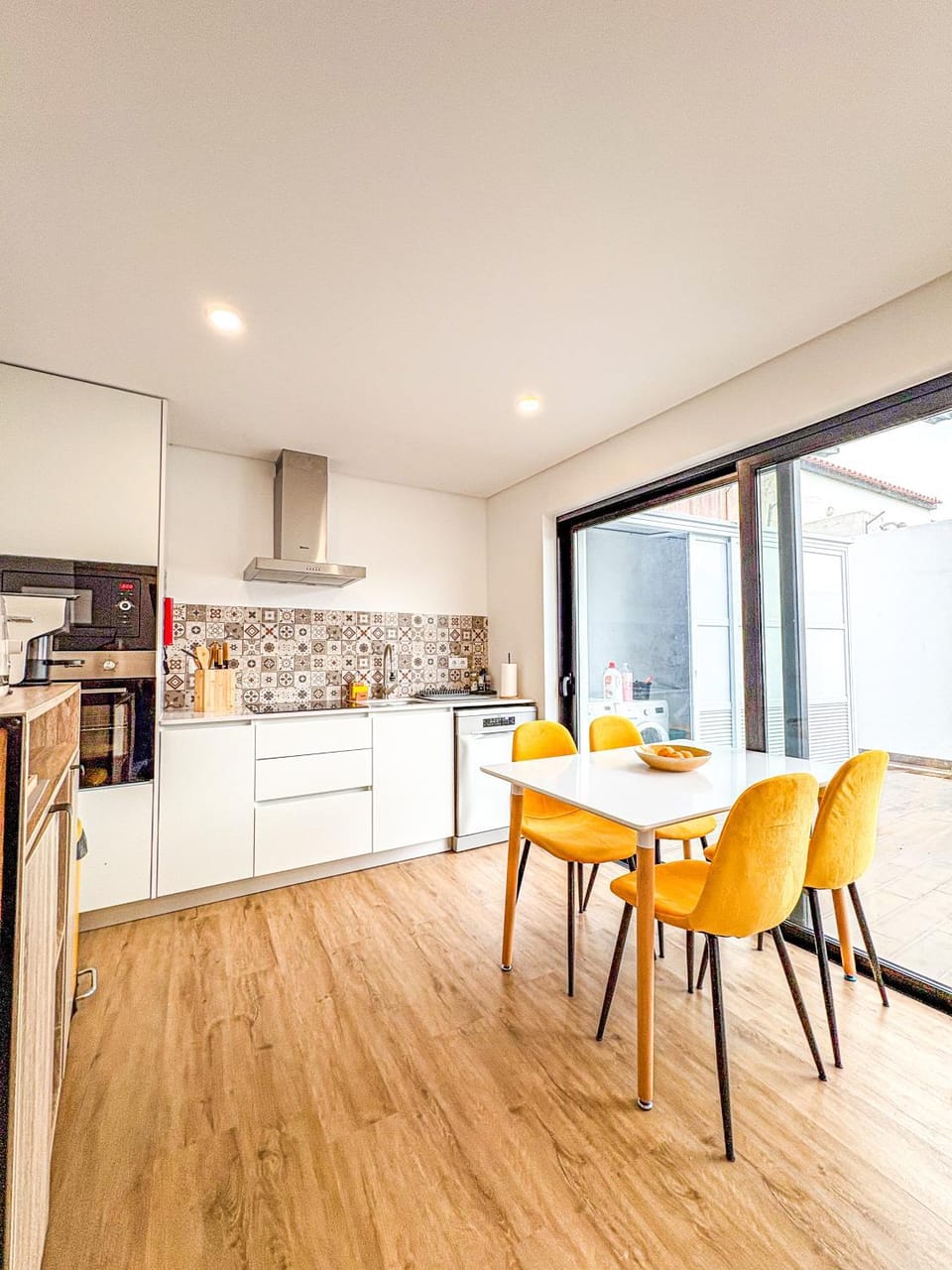 Kitchen or kitchenette, microwave, oven, stove, kitchen