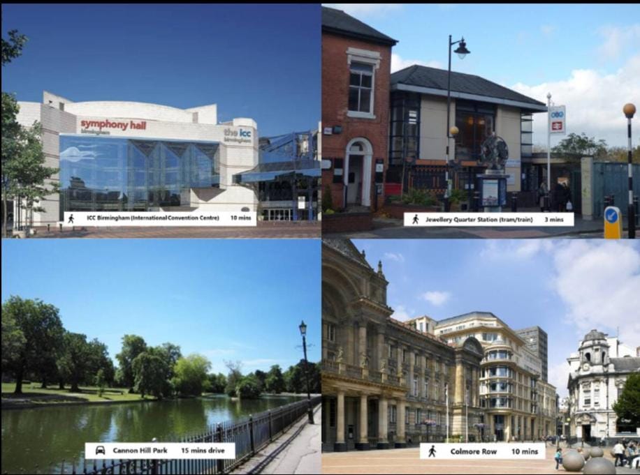 Warstone Suite-Luxury 2-Bedroom Flat, Parking, WiFi, Netflix, Central Location Apartment in Birmingham