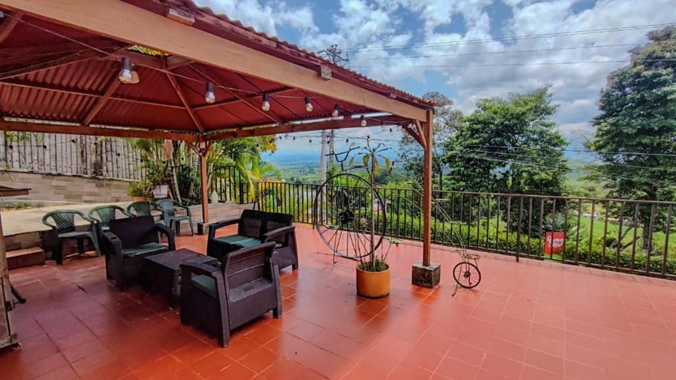Patio, Balcony/Terrace, Garden view