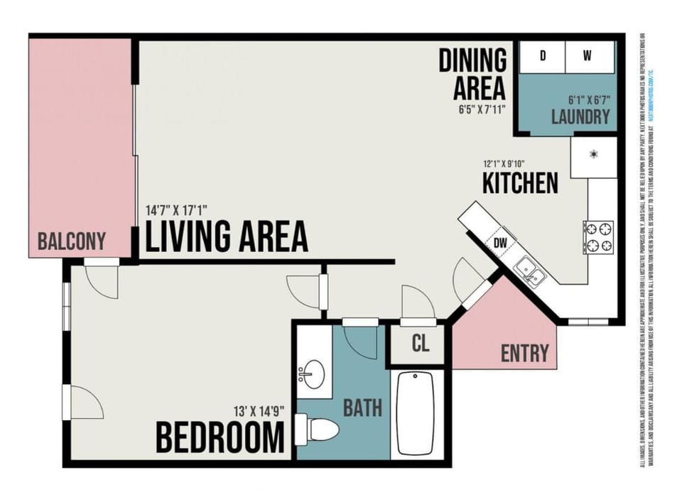 Serene Zen King Bed Condo - Half Mile from Beach Apartment in Melbourne