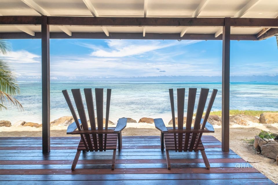 Fare Matairoa - 2BR Beach Cottage House in Moorea-Maiao
