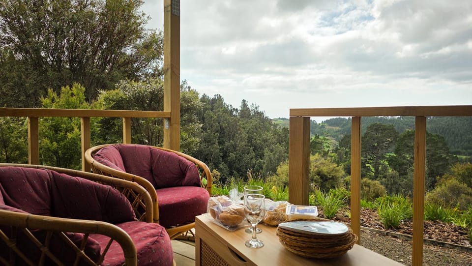 Fantail Point - secluded cabin with stunning views Cabin in Bay Of Plenty