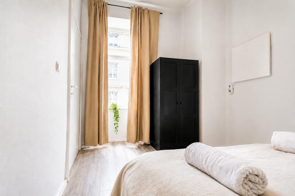 Bed, Bedroom, wardrobe