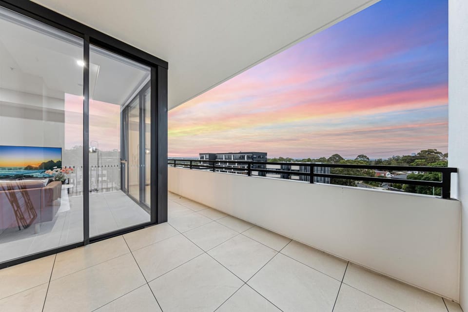 Natural landscape, Balcony/Terrace, Sunset