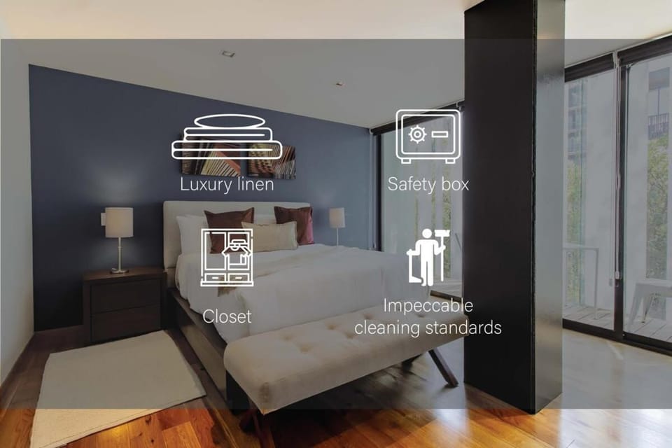 Capitalia Centric High-End Stay w Speed wifi Apartment in Mexico City