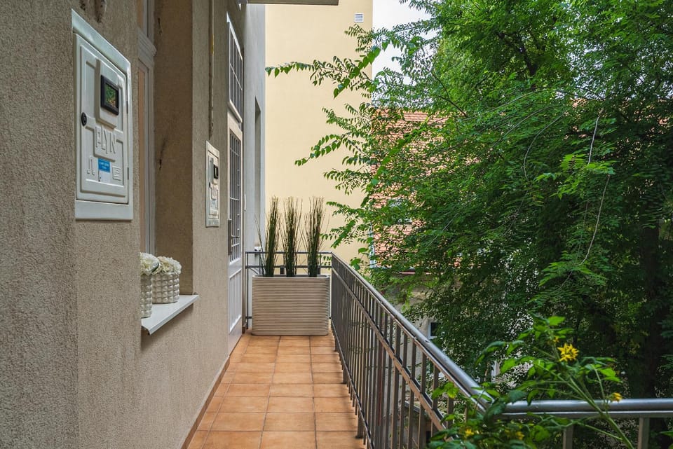 Property building, Day, Garden view