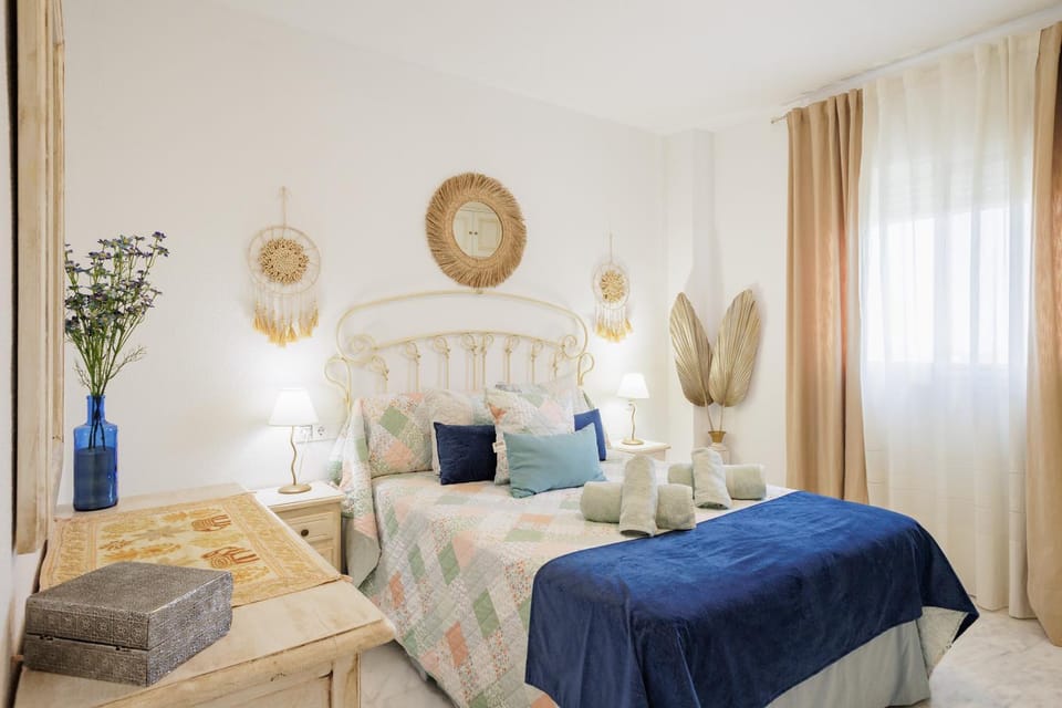 Property building, Living room, Bedroom