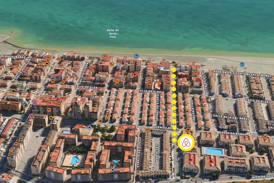 rentafive - Piscina/Playa 3 min, Terraza, Parking Apartment in Santa Pola