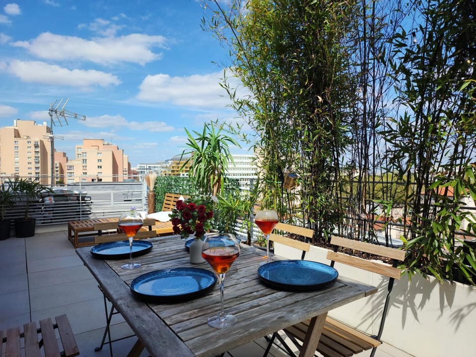 Penthouse 108 m2 - Rooftop - Parking - Paris Sud Apartment in Île-de-France