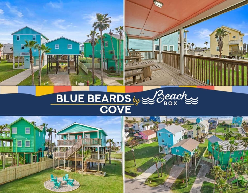 Beach Cottage Close to the Beach with Fire Pit Country House in Galveston Island