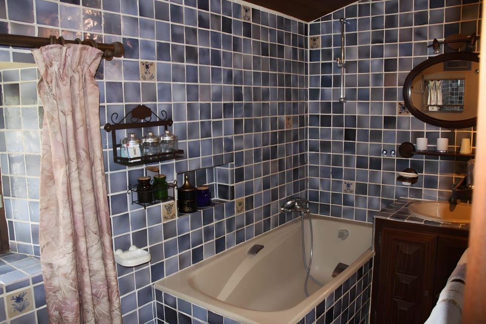 Bathroom, Living room