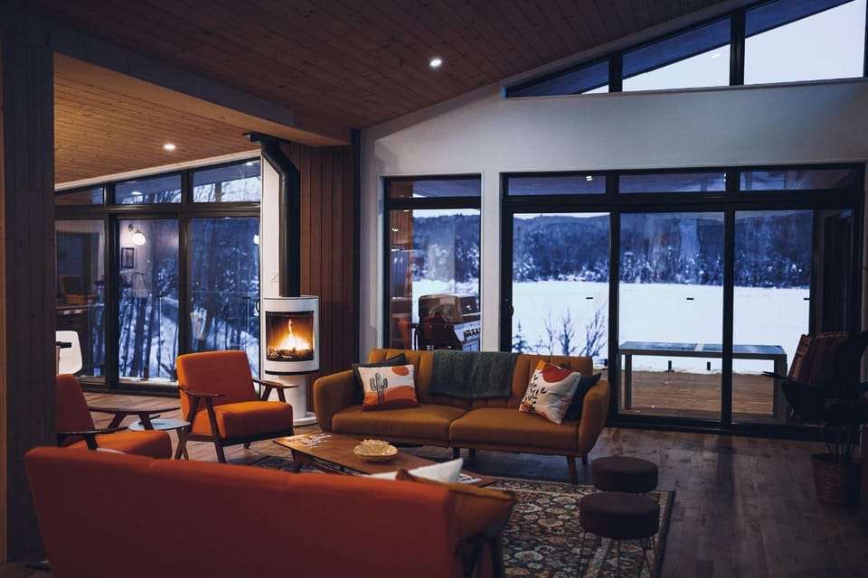 Twin Cottages with Mountain & Lake View Chalet in Morin-Heights