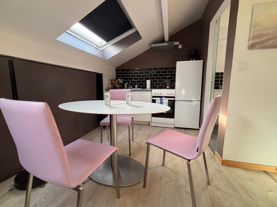 Kitchen or kitchenette, Dining area, oven, stove