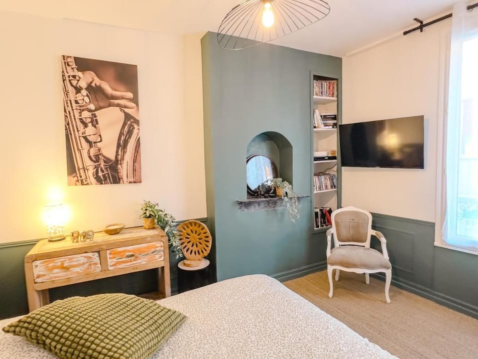 Suite Groove Jazz en Plein Centre Ville Apartment in Bourgogne-Franche-Comté