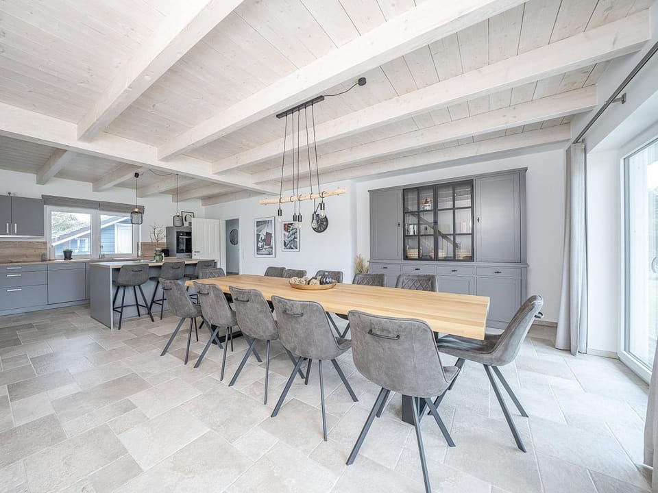 XXL-Holzhaus mit Sauna & großem Garten House in Dagebüll