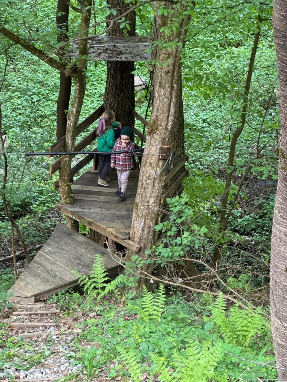 Natural landscape, children