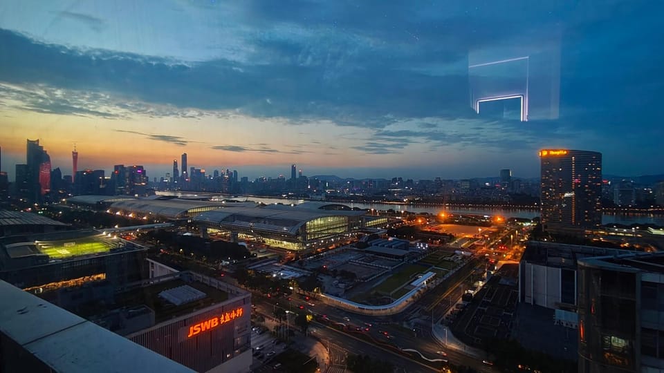 Night, Bird's eye view, City view